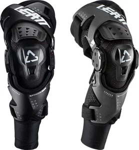 Leatt X-Frame Hybrid Adult Knee Brace Set Mountain Bike MTB BMX - Picture 1 of 2