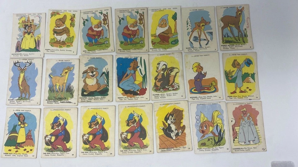 New Zealand  Disney 1964 Allens Regina Trading cards ( part set ) 39 cards - Image 1 of 3