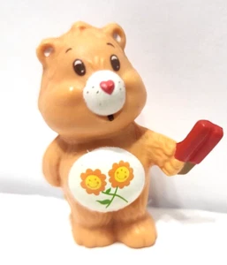 Mini statuina PVC vintage 1983 Kenner Care Bears AMICO con ghiacciolo ghiacciolo - Foto 1 di 2