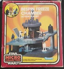 Star Wars Micro Collection Bespin Freeze Chamber 1982 with box - w  FIGURES