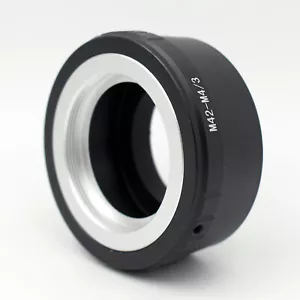 M42-M43 Adapter für M42 Objektiv auf Micro 4/3 M4/3 Halterung Panasonic Olympus Kamera - Bild 1 von 7