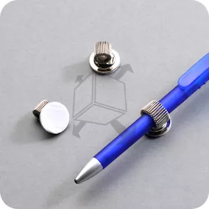 3 X Selbstklebend Einzel Stift Halter Tasche Clip Perfekt Für Krankenschwester, - Bild 1 von 1