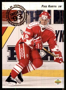 1992-93 Upper Deck Paul Kariya Rookie Canada #586