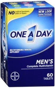 One A Day Men's Multivitamin Tablets, Multivitamins for Men, 60 Count - Picture 1 of 1