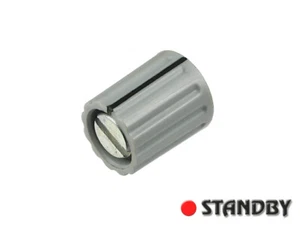 2pcs Classic collet knob ø 9 mm glossy gray, ELMA 021-1110, Shaft 3mm, ROHS - Bild 1 von 3
