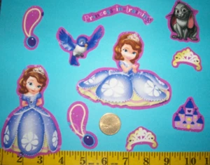 New Disney Princess Sofia Iron-ons Fabric Appliques Iron-ons - Picture 1 of 1