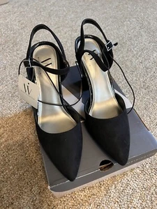 NIB Women's Worthington Black Zeeland High Heel Shoes Size 6.5 - Picture 1 of 6