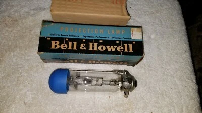 LÁMPARA DE PROYECCIÓN DE REPUESTO BELL & HOWELL VINTAGE ~ BASE ABAJO ~ 1000W ~ 115V NO. 26465 Foto 1 de 4