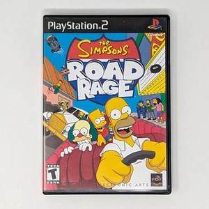 The Simpsons: Road Rage (PS2) Case + Manual (No Game) - Picture 1 of 9