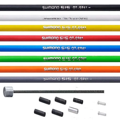 Juego de cables y carcasa de cambio de palanca de cambios Shimano R7000 Optislick con OT-RS900 gris Foto 1 de 1