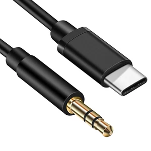 Câble USB C vers Aux 3,5Ft, Aux vers USB C, Type C vers Aux 3,5Mm Câble Adaptateur Audio, - Photo 1 sur 12