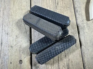 Bicycle Replacement Pedal Blocks Vintage Antique Rubber Blocks For Bike Pedals - Picture 1 of 7