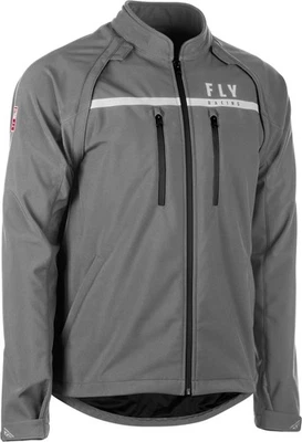 Fly Racing Patrol Softshell Mens MX Offroad Jacket Gray - Image 1 of 2