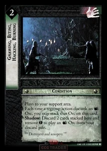 LOTR TCG 6U63 Gnawing, Biting, Hacking, Burning Ents of Fangorn - Picture 1 of 1