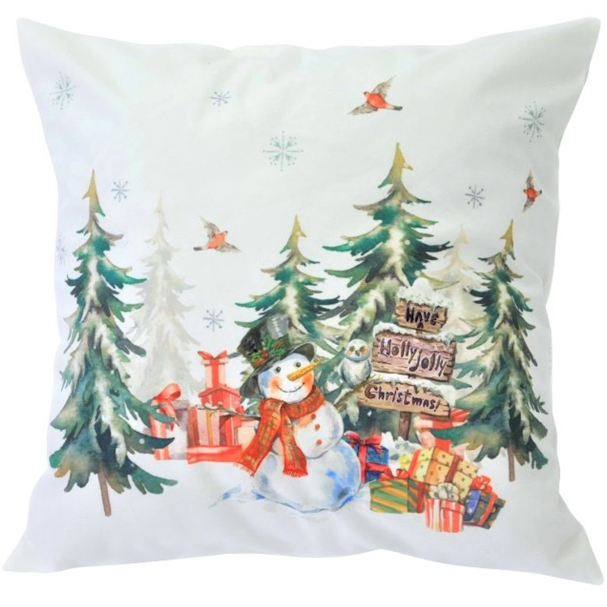 Lebkuchenmann Kissenbezug 4er Set, 45x45 Cm – Weihnachtsdeko Für Sofa, Wohnzimmer & Winterstimmung