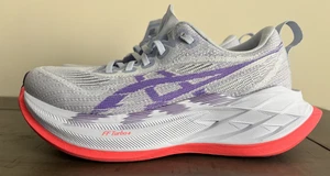 ASICS SUPERBLAST 2 Donna Taglia 6,5/ Uomo 5 "Blue Fade/Purple" INDOSSATO UNA VOLTA? - Foto 1 di 16