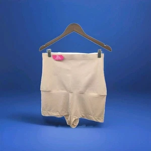 Maidenform Self Expressions Shapewear High Waist Boyshorts Beige Size 2XL NWT - Picture 1 of 4