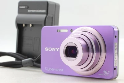 [Quase em perfeito estado] Câmera Digital Compacta Sony Cyber shot DSC-W570 Roxa JAPÃO - Imagem 1 de 4