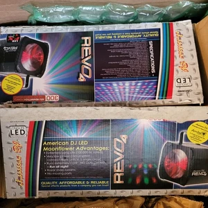 American DJ Revo 4 LED Effect Stage Light –Show & Sound Active + DMX Controlled - Picture 1 of 17