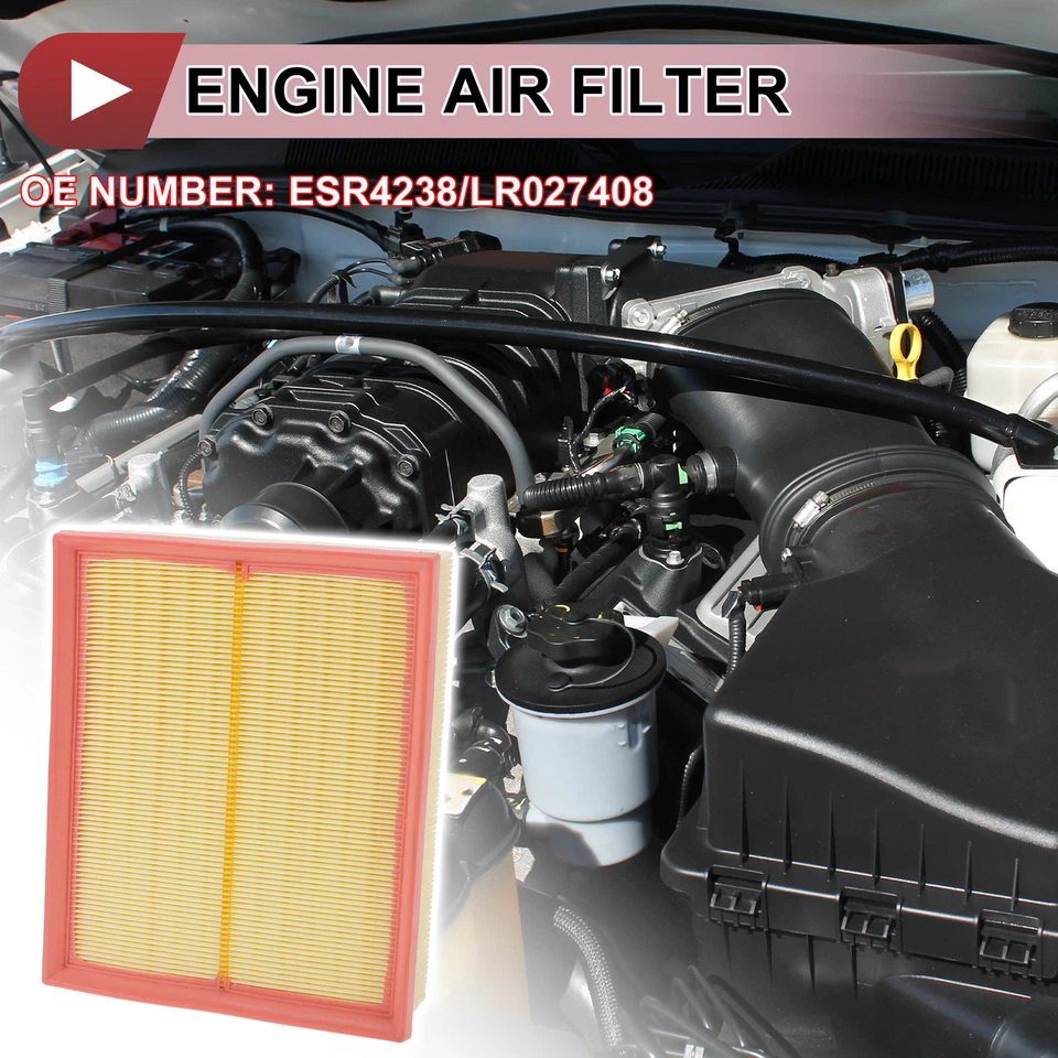 Filtro de aire del motor n.º ESR4238/LR027408 para Land Rover Discovery 1999-2004 1 pieza Foto 1 de 4