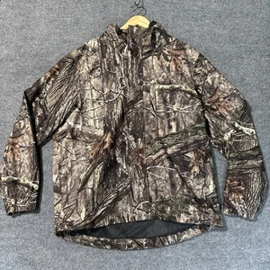 Huntworth Camo Hunting Long Sleeve Hooded Polyester Lightweight Jacket Size XL - Picture 1 of 9
