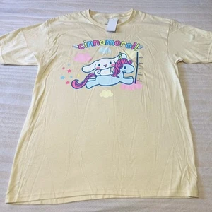 Sanrio Cinnamoroll Short Sleeve Graphic T-Shirt - Beige L - Picture 1 of 3