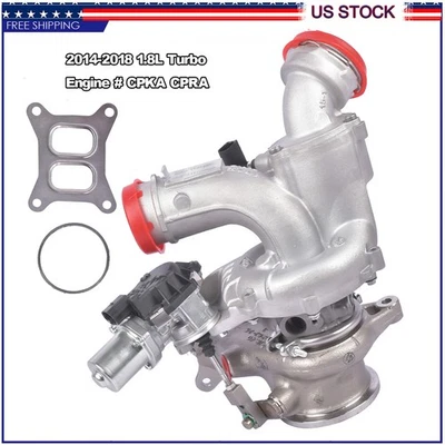 Turbocompresor para Volkswagen Beetle Jetta Passat 2014-2018 1,8 L 06K145721D Foto 1 de 4