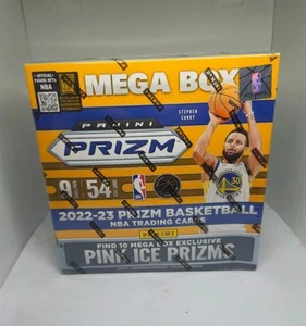 Mega caja de baloncesto NBA Panini Prizm 2022-23 exclusiva -NUEVA- 10 Pink Ice Prizms - Imagen 1 de 4