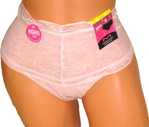 Höschen Dessous Maidenform höhere Leibhöhe Bauchglättend rosa Spitze Tanga Medium - Bild 1 von 7