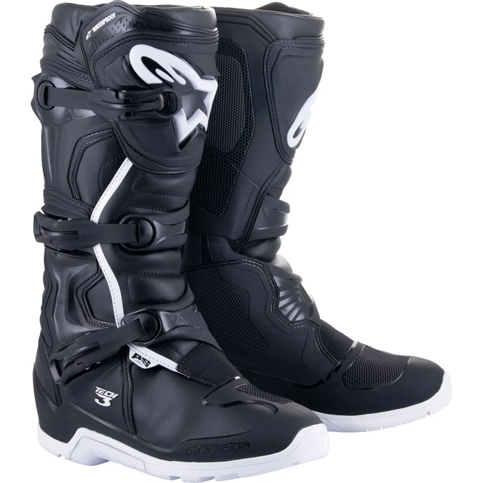 Alpinestars 2013324-12-13 Tech 3 Enduro Waterproof Boots 13 Black/White - Imagem 1 de 1