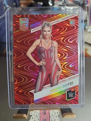 2023 Panini Donruss Elite WWE - Maxxine Dupri #91 Aspirations Swirl /75 (RC) - Image 1 of 3