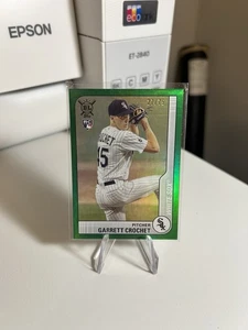 Topps Big League Garret 2021 ganchillo radiocontrol lámina verde/75 #195 - Imagen 1 de 2
