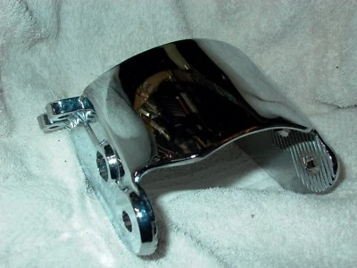 Soporte de montaje de intermitente de faro cromado BMW R1200C 2000 soporte de señal de giro Foto 1 de 4