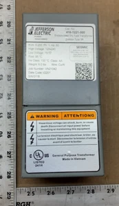 JEFFERSON ELECTRIC BUCK-BOOST TRANSFORMER ,pn 416-1221-000 - Picture 1 of 4
