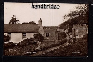 Brigsteer, Village View - south west of Kendal - real photographic postcard - Bild 1 von 1