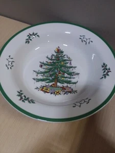 Spode Christmas Tree 11 3/4” serving pasta bowl - Picture 1 of 5