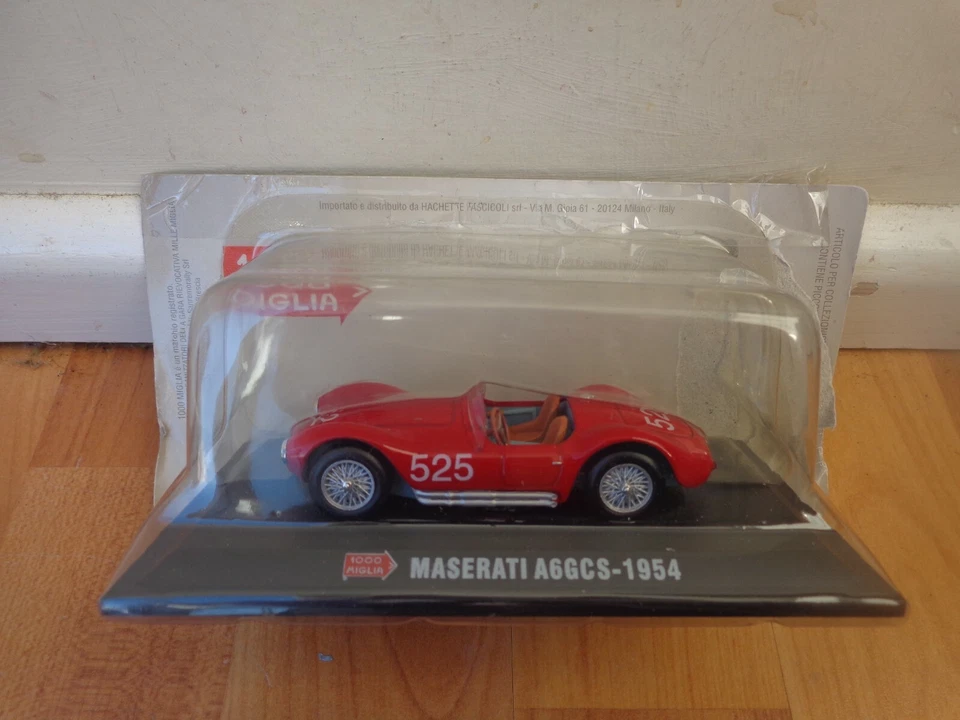 ATLAS 1/43 CLASSIC MASERATI A6GCS 1954 MILLE MIGLIA DIECAST MODEL CAR - Image 1 of 1
