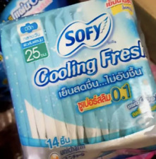 Sofy Cool Sanitary Napkin Cooling Super Slim 0.1mm 25 cm 56 Pads