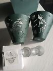 Metal Party Lite Southwest Sconce Kokopelli And Gecko 2 Votive Candle Glasses 