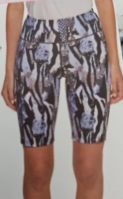 Calvin Klein Women's High Rise Fashion Print Bike Short Small NWT - Image 1 of 3