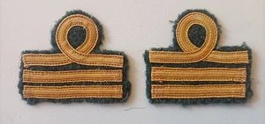 COPPIA DI GRADI CAPITANO REGIO ESERCITO - ORIGINALI - Picture 1 of 2