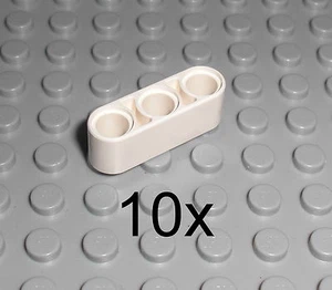 LEGO Technic - 10x Lochbalken Lochstange Liftarm 1x3 weiss white beam 32523 - Imagen 1 de 1