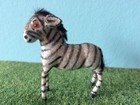 Zebra Max Carl Nr. 1  beflockt Fritz Wagner flocked animal zebra