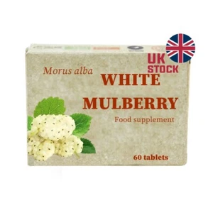 White Mulberry Extract 6000mg 60tabs. Vegan Frendly - Picture 1 of 2