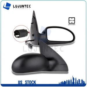For 2000 01 02 03 04 05 06 07 Ford Focus Power Unfold Side View Mirrors Pair Set - Picture 1 of 7