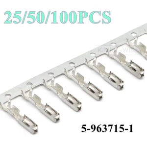 TE MQS Quadlok Crimpkontakte Buchsenkontakt Buchse Stecker Kontakt 0,50-0,75mm² - Picture 1 of 7