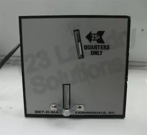Juego de secadora apilable ADC-O-Matic 25? Aceptador de gotas de monedas usado - Imagen 1 de 3