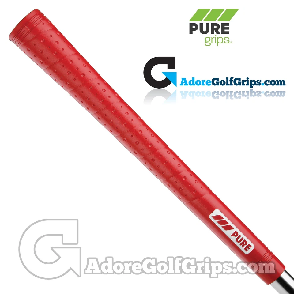 Punhos padrão Pure Grips P2 Wrap - Vermelho x 3 - Imagem 1 de 1