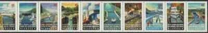 CANADA - 1998 - #1725-1734 - Canals - 1 Centre Fold - CV $30 - Picture 1 of 1