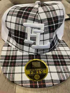 New Men's Fifty Royal Florida Gators Plaid Hat Sz 7 1/2 - Picture 1 of 7